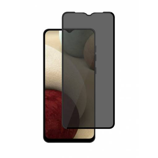 Foto - Zatmavovacie ochranné sklo pre Samsung Galaxy A12