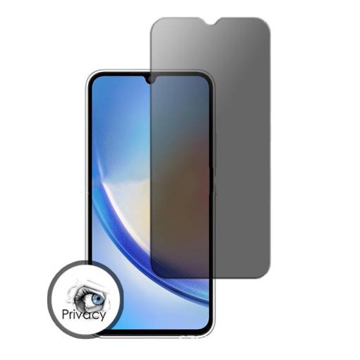 Foto - Zatmavovacie ochranné sklo pre Samsung Galaxy A40