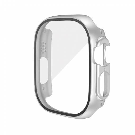Foto - Ochranný kryt pre Apple Watch Ultra - Strieborný, 49 mm