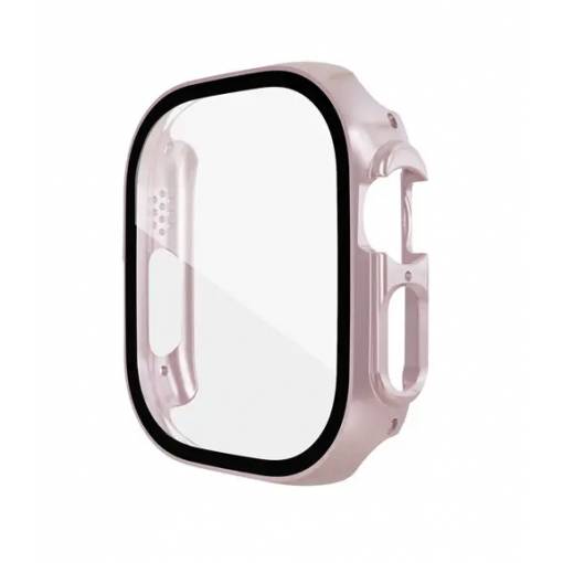 Foto - Ochranný kryt pre Apple Watch Ultra - Lesklý ružový, 49 mm