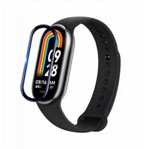 Foto - Ochranná fólia s čiernym okrajom pre Xiaomi Mi Band 8