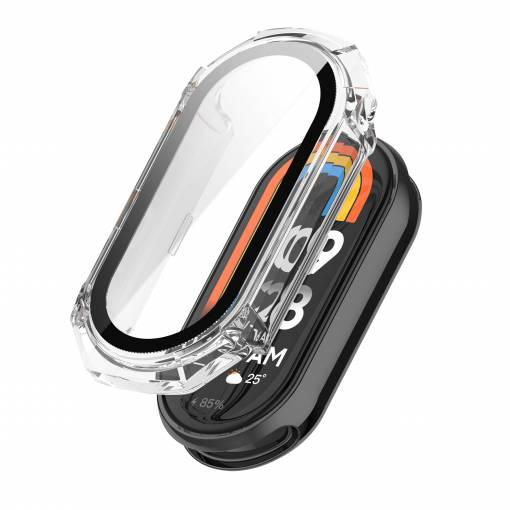 Foto - Ochranný kryt pre Xiaomi Mi Band 8 - Transparentný