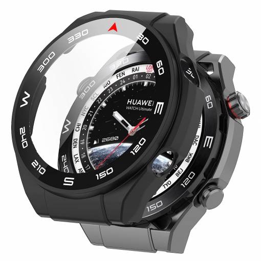 Foto - Ochranný kryt pre Huawei Watch Ultimate - Čierny