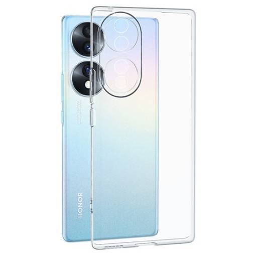 Foto - Silikónový kryt pre Honor 70 - Priehľadný