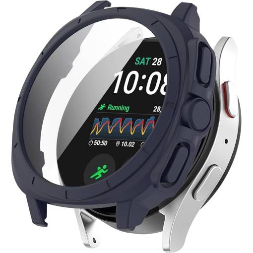 Foto - Silikónový ochranný kryt pre Samsung Galaxy Watch 7 44 mm - Modrý