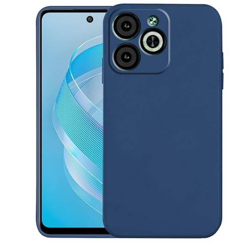 Foto - Silikonový kryt pre Infinix Hot 40i - Modrý