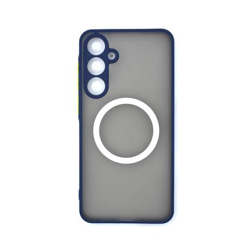 Foto - MagSafe silikónový kryt pre Samsung Galaxy S23 - Modrý