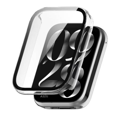 Foto - Ochranný kryt pre Xiaomi Smart Band 9 Pro - Transparentný