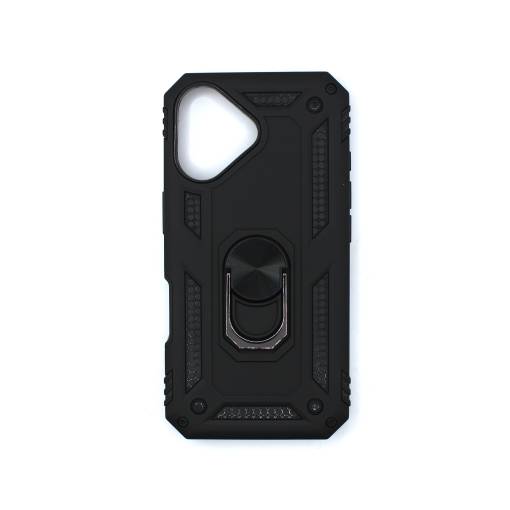 Foto - Armor silikónový kryt pre iPhone 16 - Čierny