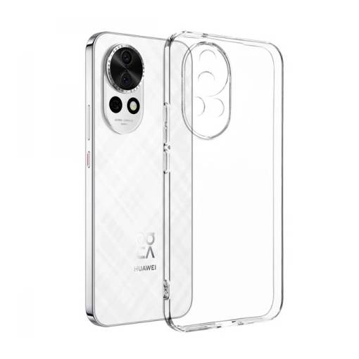 Foto - Silikónový kryt pre Huawei Nova 12 a 13 - Priehľadný