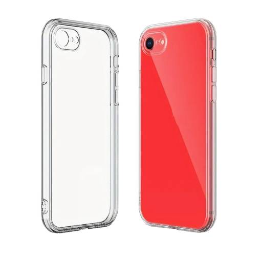 Foto - Silikónový kryt pre iPhone 16E - Priehľadný