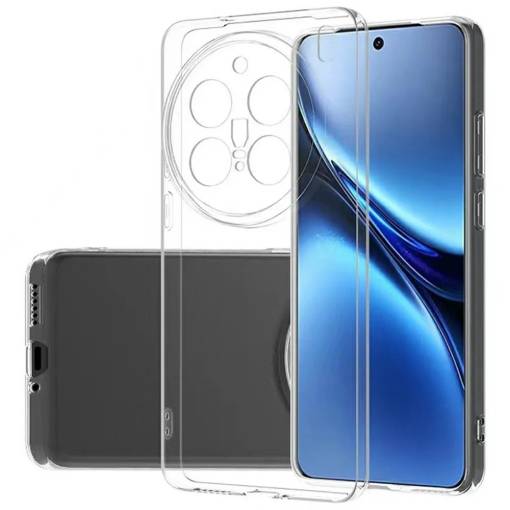 Foto - Silikónový kryt pre Vivo X200 Pro - Priehľadný