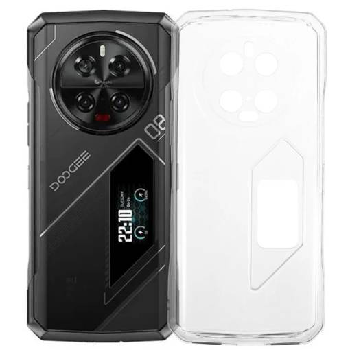 Foto - Silikónový kryt pre Doogee V40 Pro - Priehľadný