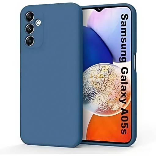 Foto - Silikónový kryt pre Samsung Galaxy A05s - Modrý