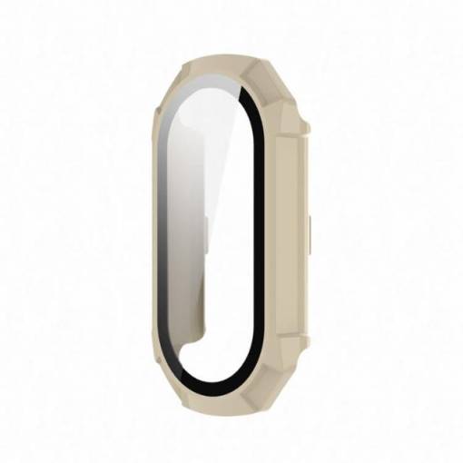 Foto - Ochranný kryt pre Xiaomi Smart Band 9 - Béžový