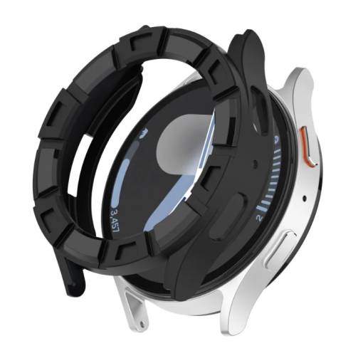 Foto - Silikónový rámček pre Samsung Galaxy Watch 7, 40 mm - Modrý
