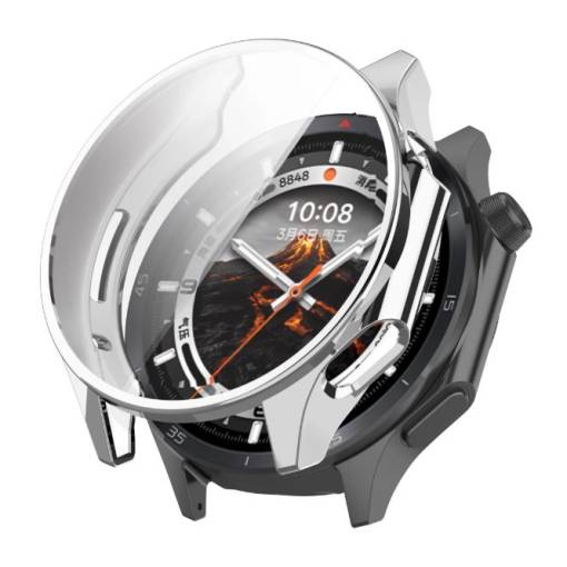 Foto - Silikónový kryt pre Oppo Watch X2 a OnePlus Watch 3 - Strieborný