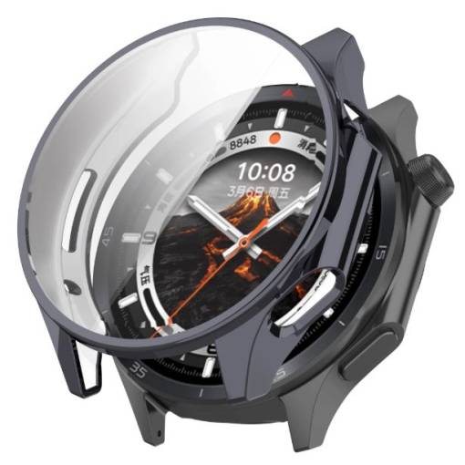 Foto - Silikónový kryt pre Oppo Watch X2 a OnePlus Watch 3 - Sivý