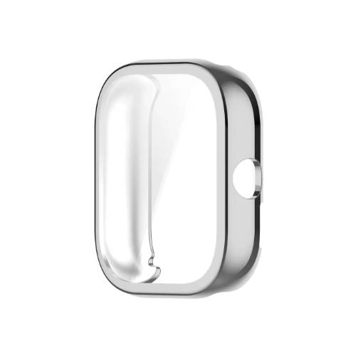 Foto - Silikónový kryt pre Xiaomi Redmi Watch 5 – Strieborný