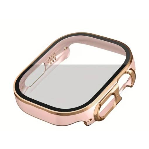 Foto - Ochranný kryt pre Apple Watch Ultra - Zlatý ružový, 49 mm