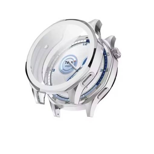 Foto - Silikónový kryt pre Huawei Watch GT5 46 mm - Strieborný