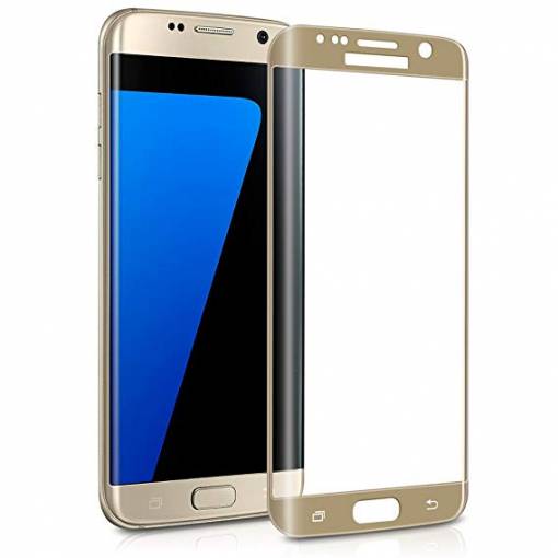 Foto - Ochranné sklo pre Samsung Galaxy S7 Edge - Zlaté