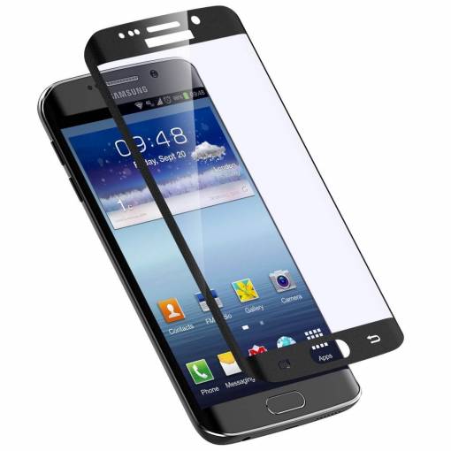 Foto - Ochranné sklo pre Samsung Galaxy S6 edge - černý