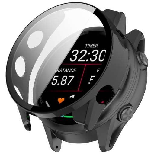 Foto - Ochranný kryt pre Garmin Forerunner 570 - Čierny, 42 mm