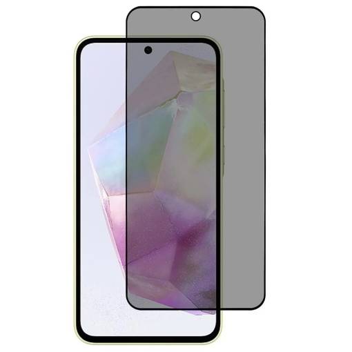 Foto - Zatmavovacie ochranné sklo pre iPhone 13, 13 Pro a 14