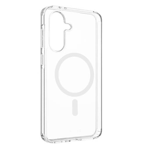 Foto - MagSafe silikonový kryt pre Samsung Galaxy A56 5G - Priehľadný