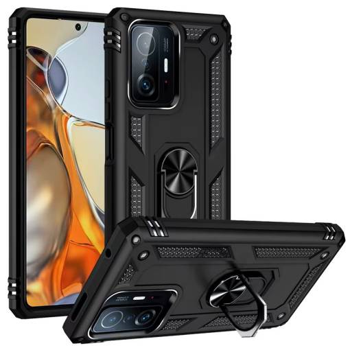 Foto - Armor silikonový kryt pre Xiaomi Redmi Note 10, Note 10S - čierny