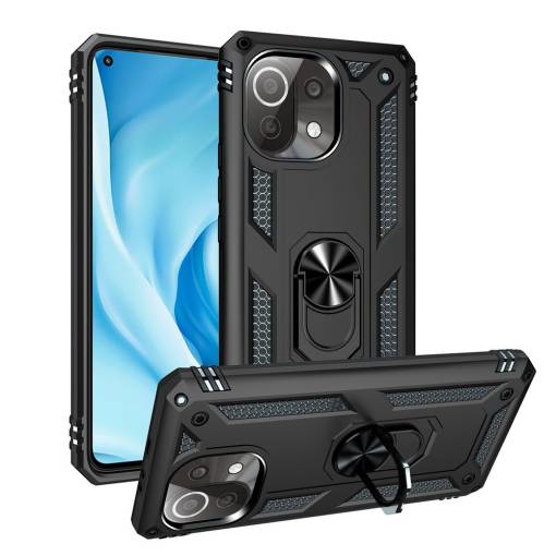 Foto - Armor silikonový kryt pre Xiaomi Mi 11 - čierny