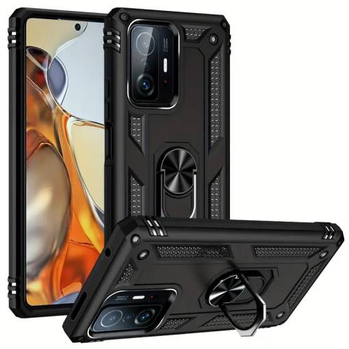Foto - Armor silikonový kryt pre Xiaomi 11T a 11T Pro - čierny