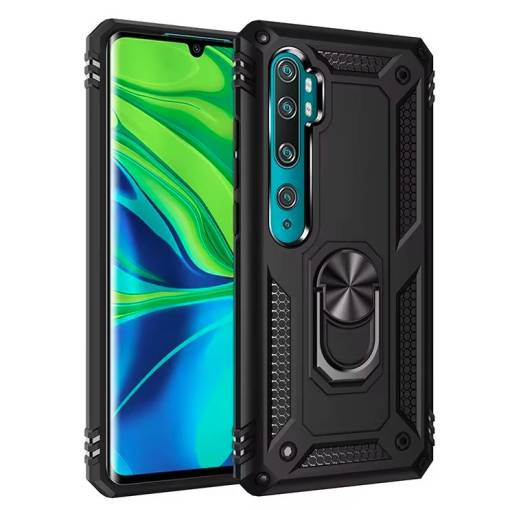 Foto - Armor silikonový kryt pre Xiaomi Mi Note 10, 10 Lite, 10 Pro, Mi CC9 Pro - čierny