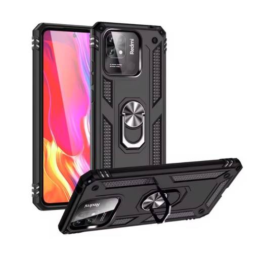 Foto - Armor silikónový kryt pre Xiaomi Redmi 12C - čierny