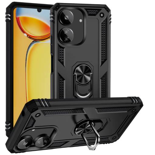 Foto - Armor silikónový kryt pre Xiaomi Redmi 13C - čierny