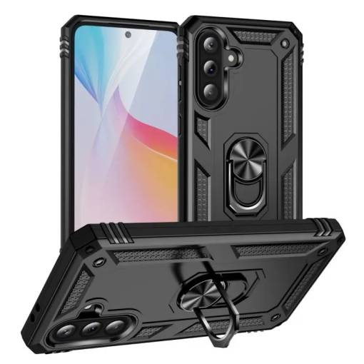 Foto - Armor silikónový kryt pre Samsung Galaxy A36 - čierny