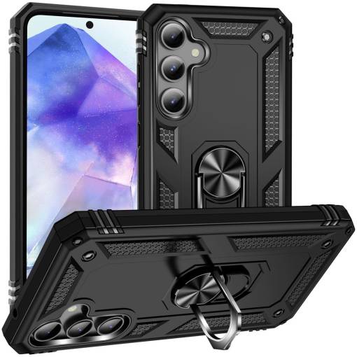 Foto - Armor silikónový kryt pre Samsung Galaxy A35 5G a A55 5G - čierny