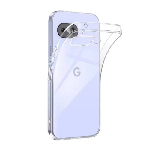 Foto - Silikónový kryt pre Google Pixel 9a - Priehľadný