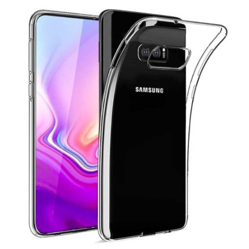Foto - Silikónový kryt pre Samsung Galaxy S10E - Priehľadný