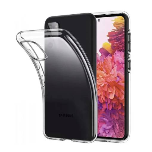 Foto - Silikónový kryt pre Samsung Galaxy S20 FE - Priehľadný