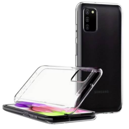 Foto - Silikónový kryt pre Samsung Galaxy A03s - Priehľadný