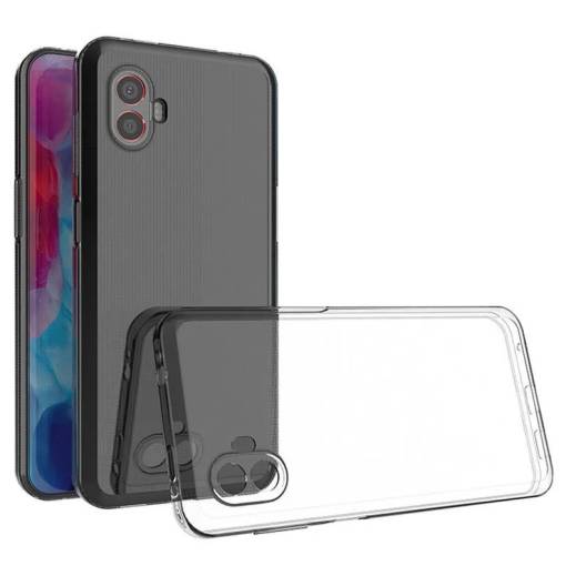 Foto - Silikónový kryt pre Samsung Galaxy Xcover 6 Pro - Priehľadný