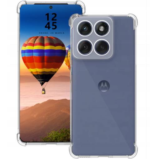 Foto - Silikónový kryt pre Motorola Edge 60 Pro - Priehľadný