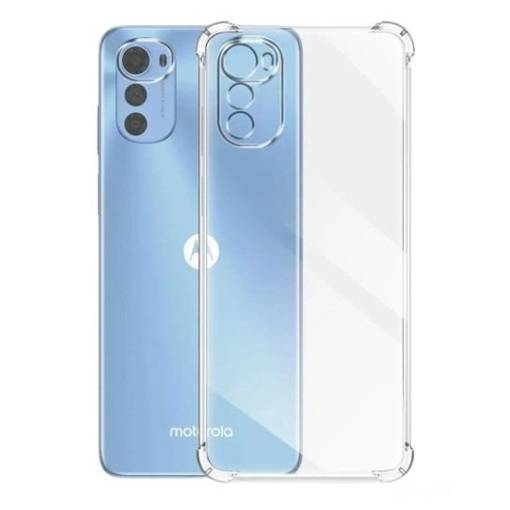 Foto - Silikónový kryt pre Motorola Moto E32 - Priehľadný