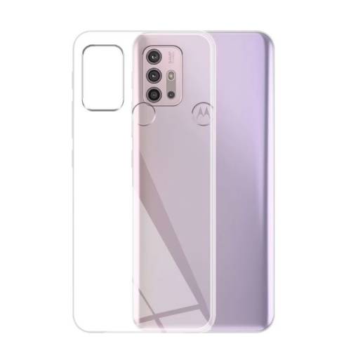 Foto - Silikónový kryt pre Motorola Moto G60s - Priehľadný