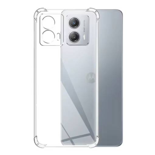 Foto - Silikónový kryt pre Motorola Moto G53 - Priehľadný