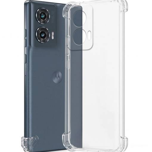 Foto - Silikónový kryt pre Motorola Edge 50 Fusion - Priehľadný