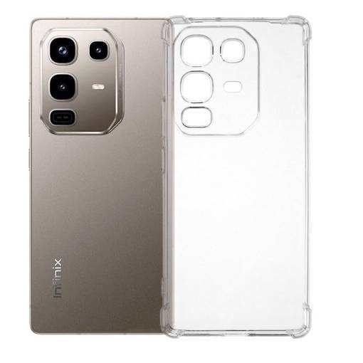 Foto - Silikónový kryt pre Infinix Note 50 Pro+ - Priehľadný