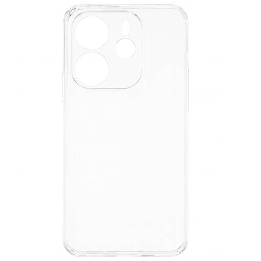 Foto - Silikónový kryt pre Xiaomi Redmi Note 14 4G - Priehľadný